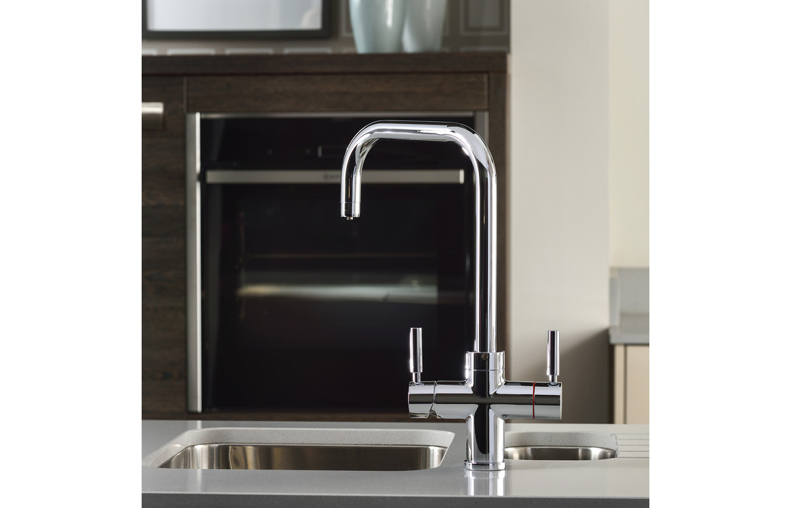 Abode Prostyle 3 IN 1 Quad Spout Monobloc Tap - Chrome - Image 4