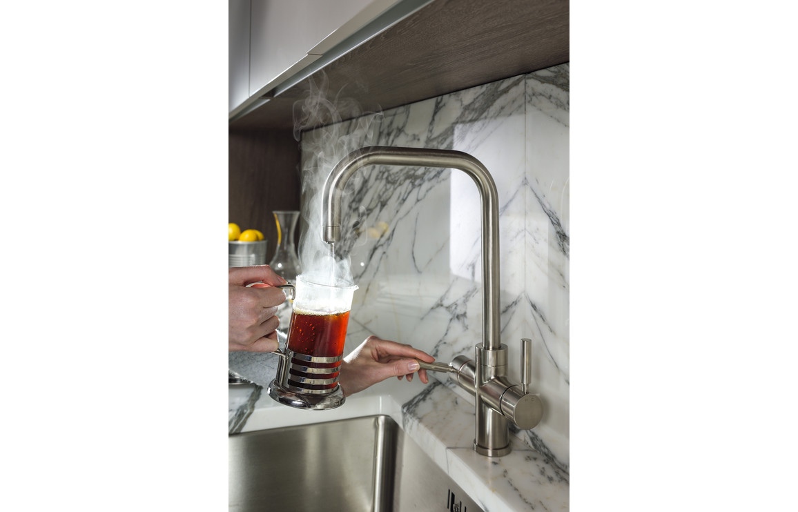 Abode Prostyle 3 IN 1 Quad Spout Monobloc Tap - Brushed Nickel - Image 3
