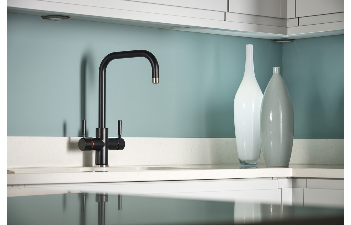 Abode Prostyle 3 IN 1 Quad Spout Monobloc Tap - Matt Black - Image 2