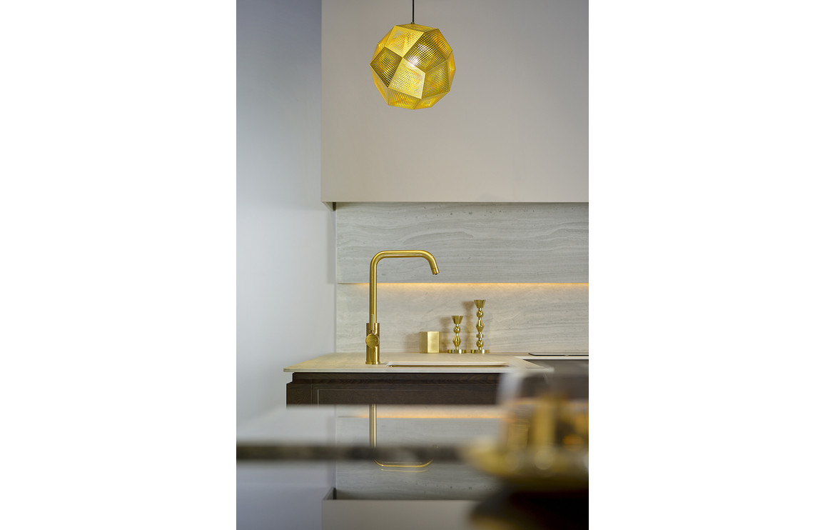 Abode Propure 4 IN 1 Quad Spout Monobloc Tap - Brushed Brass - Image 3