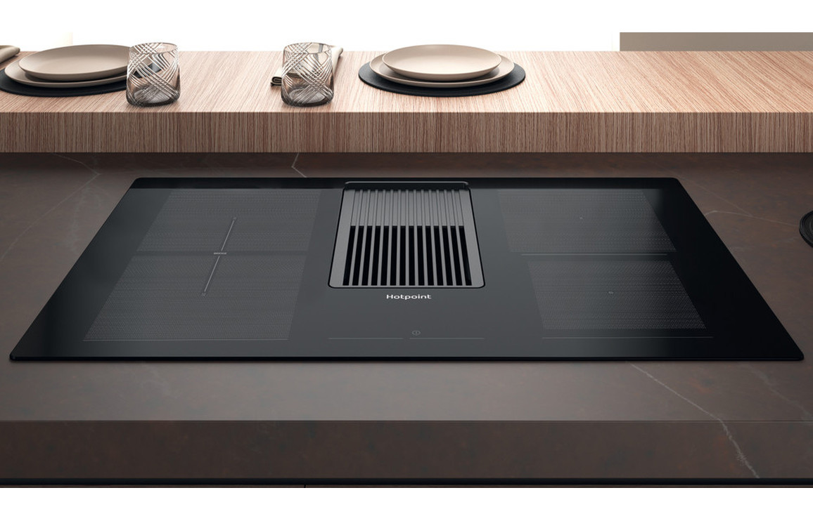 Hotpoint PVH 92 B K/F KIT 90cm Venting Induction Hob - Black - Image 6
