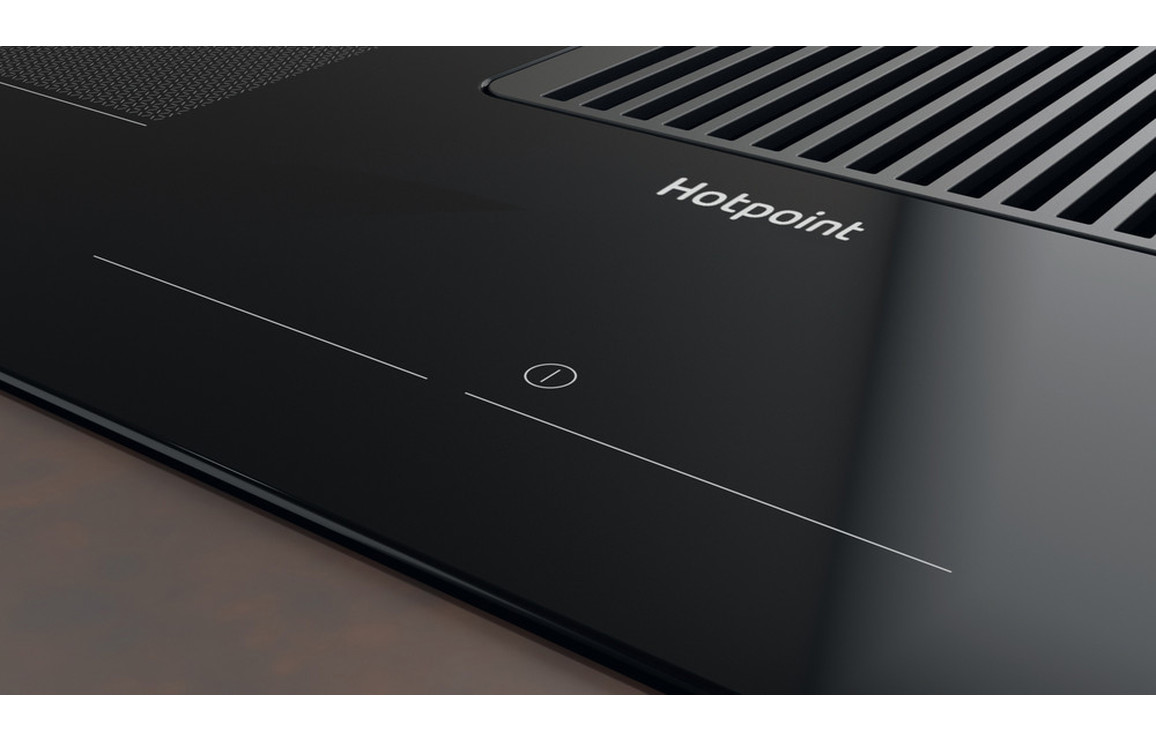 Hotpoint PVH 92 B K/F KIT 90cm Venting Induction Hob - Black - Image 4