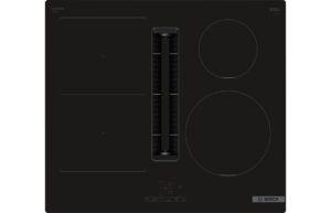 Bosch Series 4 PVS611B16E 60cm Venting Induction Hob - Black Glass