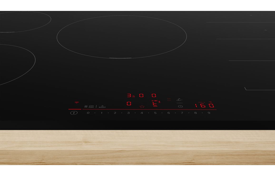 Bosch Series 6 PXV831HC1E 80cm Induction Hob - Black - Image 2