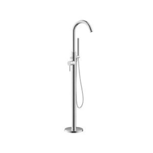 Pescara Floor Standing Bath-Shower Mixer - Chrome