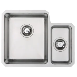 Prima+ 1.5B R25 LH Undermount Sink - St/Steel