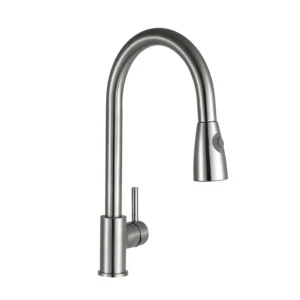 Pull Out Kitchen Tap Brushed Finish
