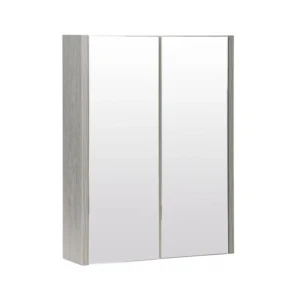 Purity 500mm Mirror Cabinet Silver Oak