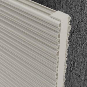 Quebec Double 575x479mm White