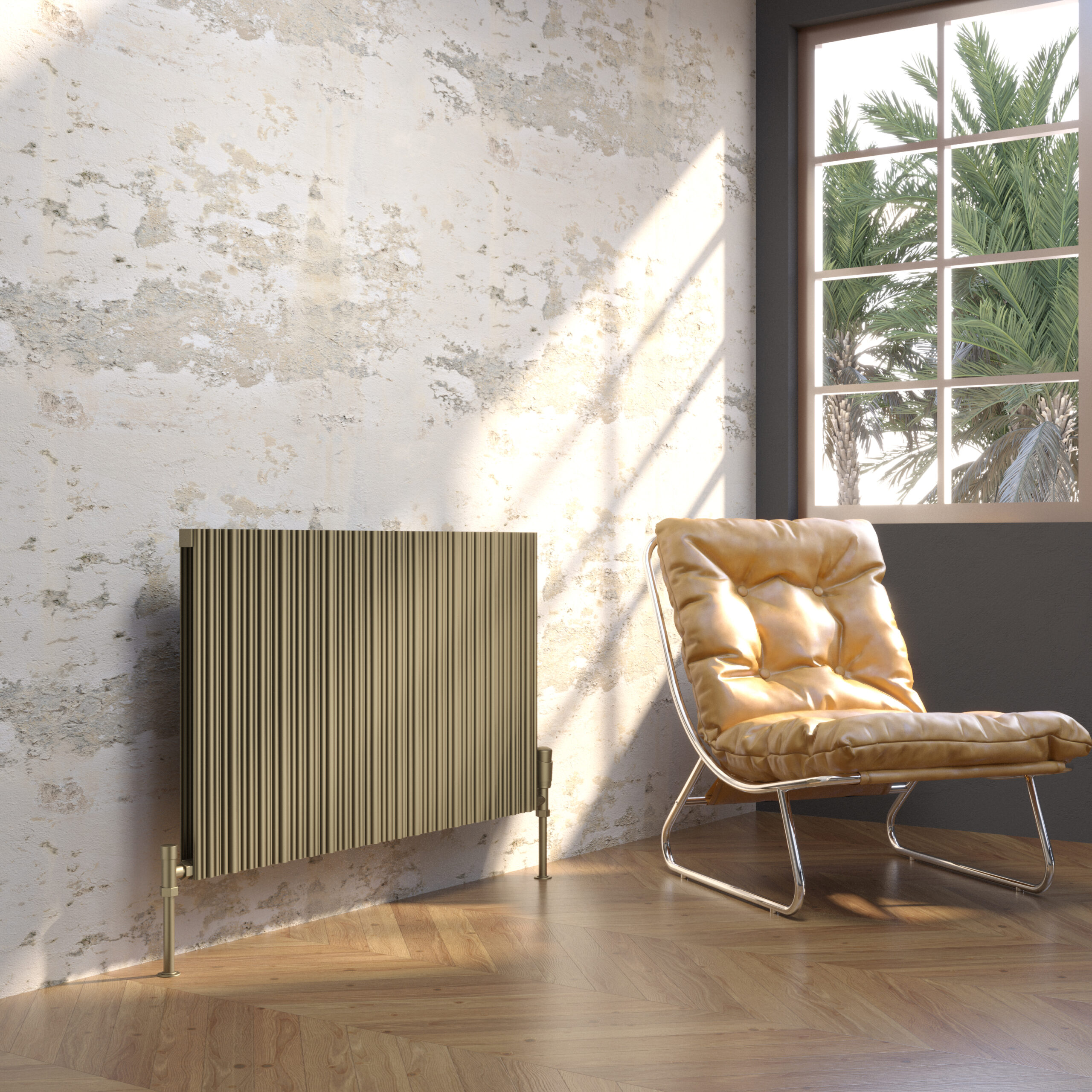 Quebec Single 575x719mm Bronze