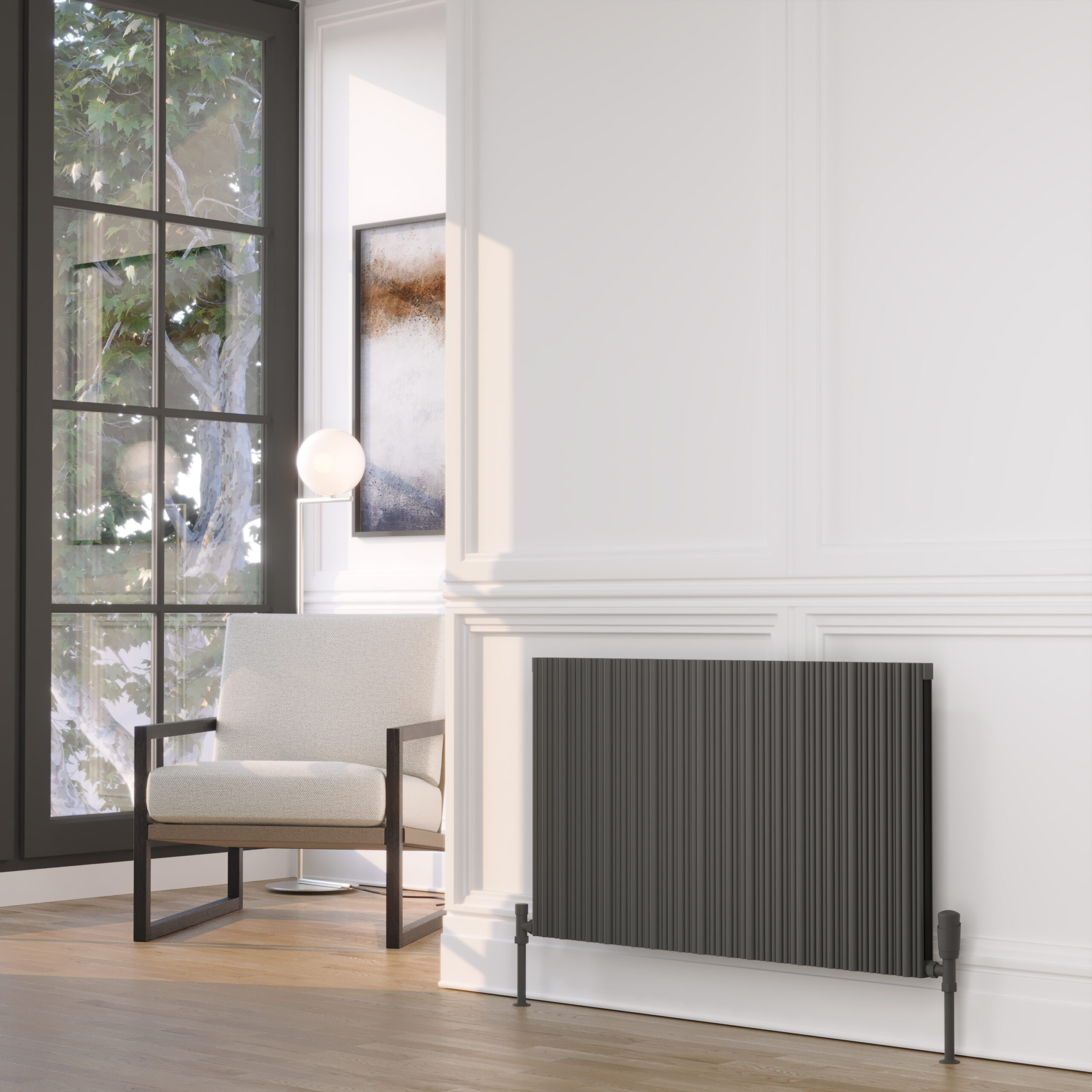 Quebec Double 575x479mm Grey - Image 2