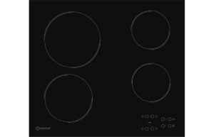 Indesit RI 161 C 60cm Ceramic Hob - Black