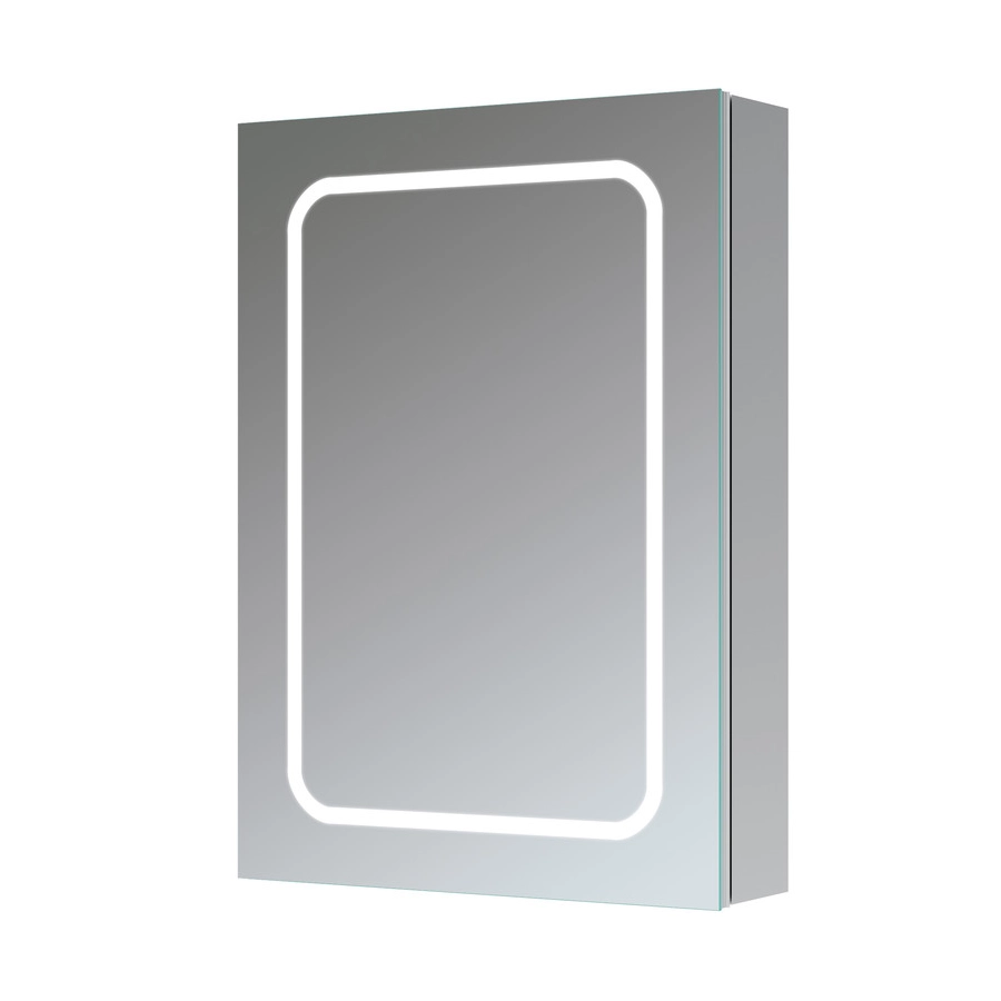 Rika 500mm 1 Door Front-Lit LED Mirror Cabinet