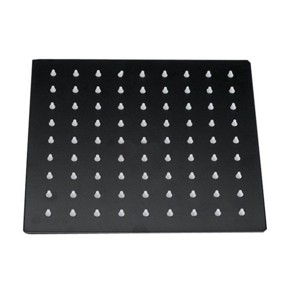 Nero Square Shower Head 250mm