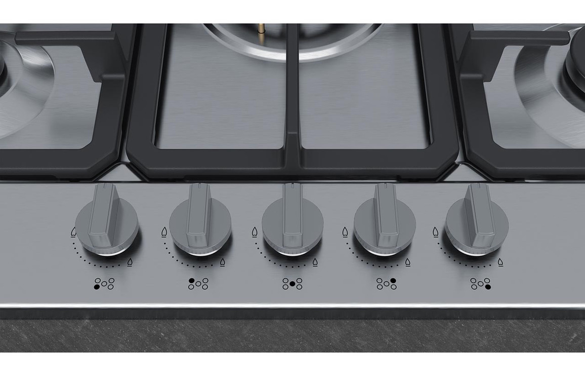 Neff N50 T27BB59N0 75cm Gas Hob - St/Steel - Image 2