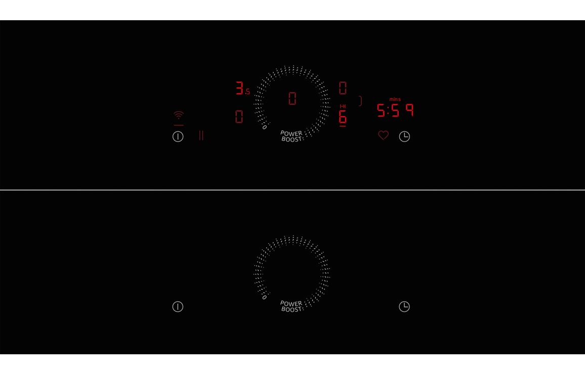 Neff N70 T58PHW1L0 80cm Induction Hob - Black Glass - Image 2