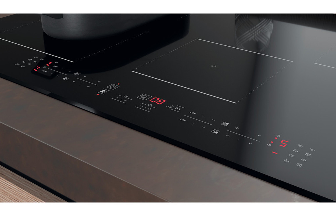 Hotpoint TB 3977B BF 77cm Induction Hob - Black - Image 2