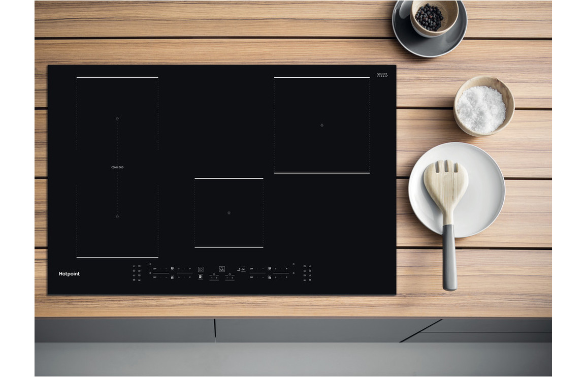 Hotpoint TB 3977B BF 77cm Induction Hob - Black - Image 3