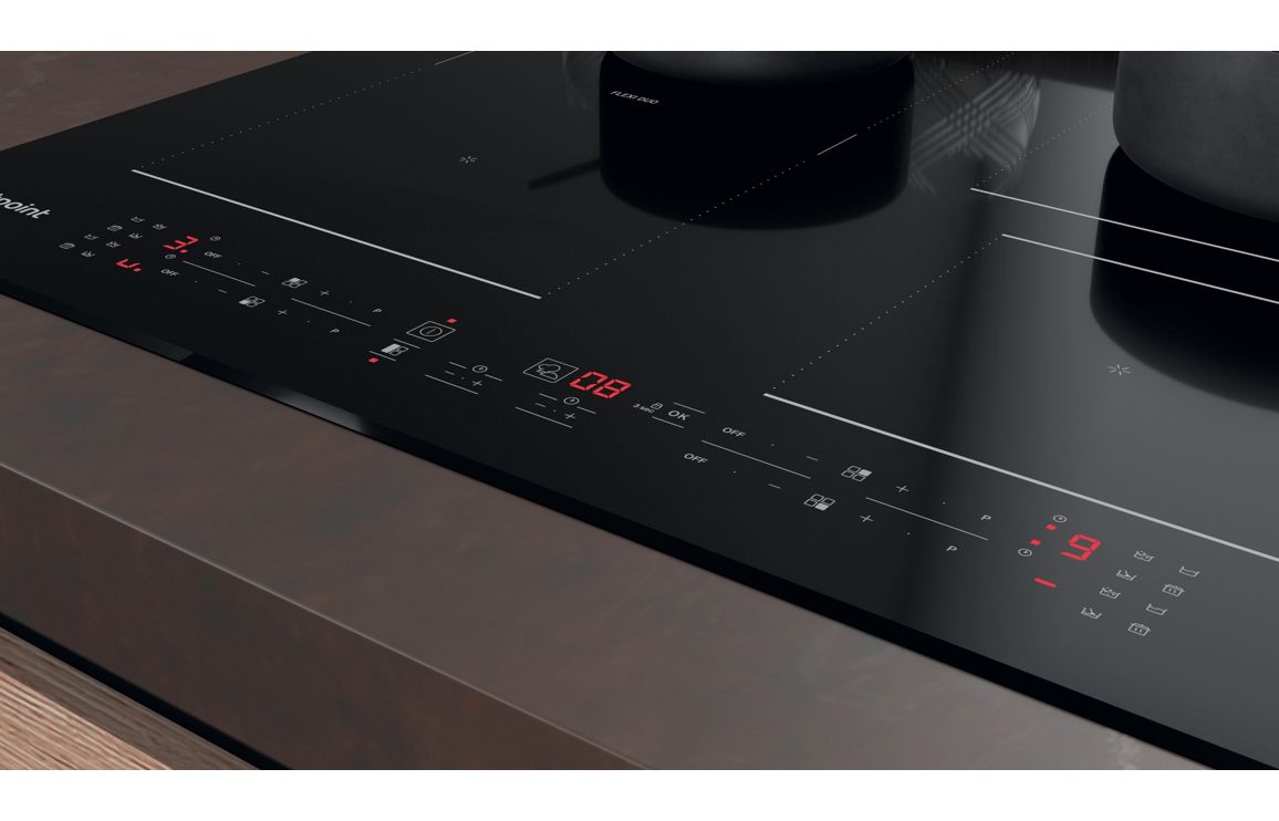 Hotpoint TB7960CBF 60cm Induction Hob - Black - Image 2