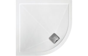 25mm Anti-Slip Ultra-Slim 1200mm x 800mm Offset Quadrant Tray & Waste (LH)