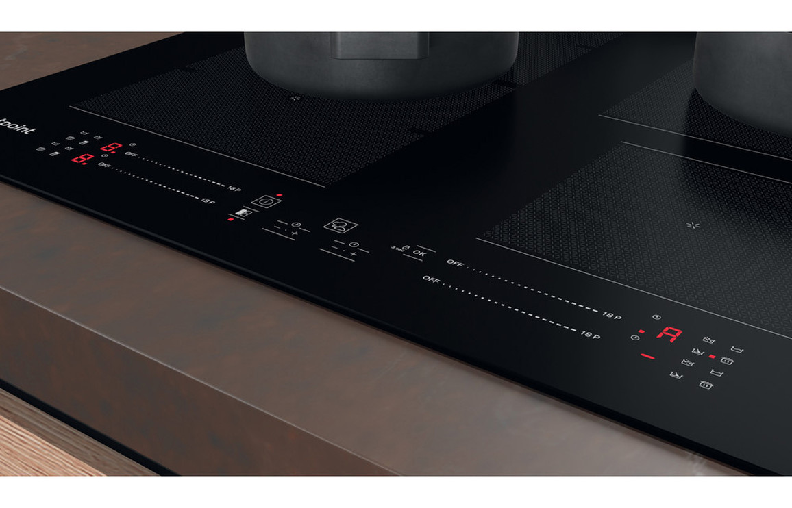 Hotpoint TS 5760F NE 60cm Induction Hob - Black - Image 2