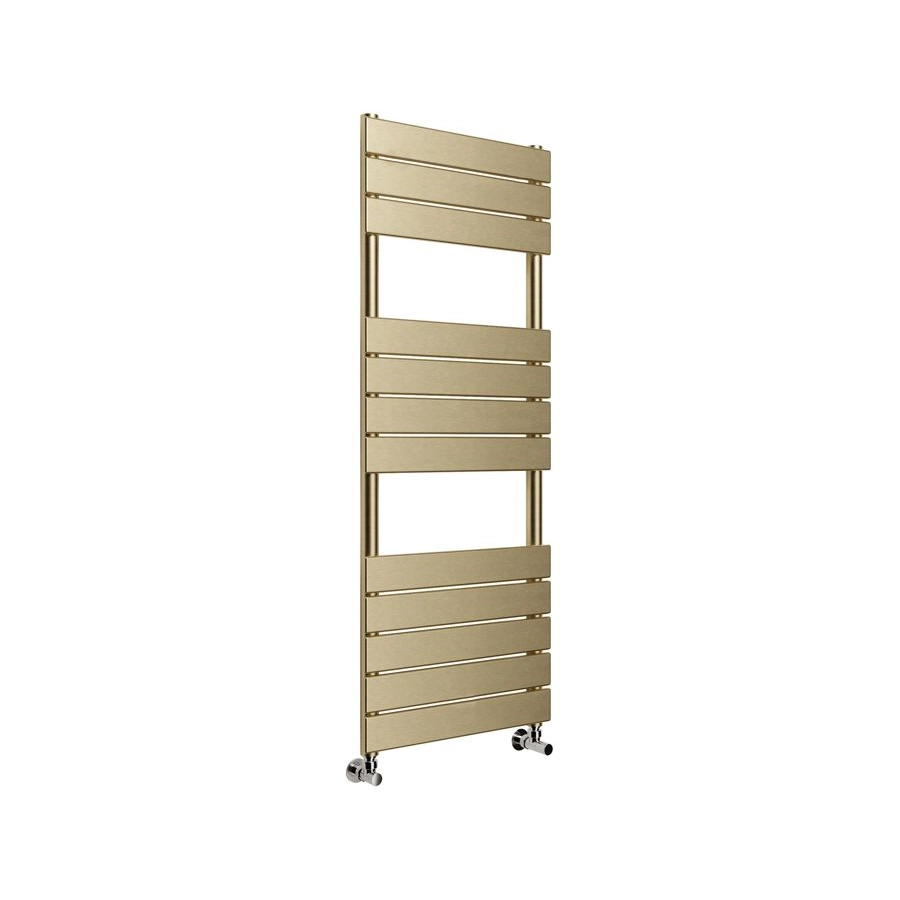 Trend Square Ladder Radiator (500x1200mm) - Brushed Brass