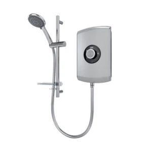 Triton Amore 9.5kW Electric Shower - Brushed Steel