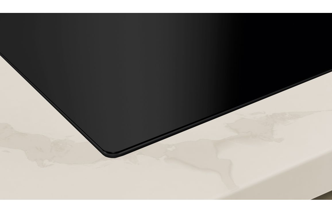 Neff N70 V58NHQ4L0 80cm Venting Combi Induction Hob (Surface Mount) - Black Glass - Image 3
