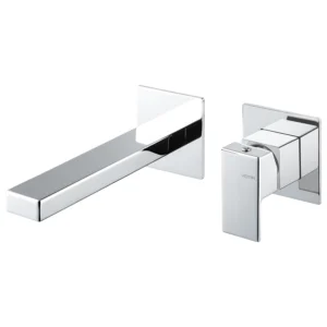 Vema Lys Wall Mounted Basin Mixer - Chrome