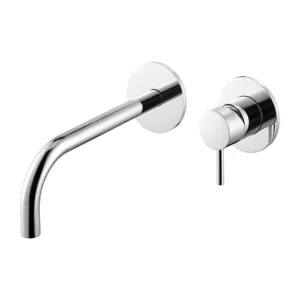 Vema Maira Wall Mounted Basin Mixer - Chrome