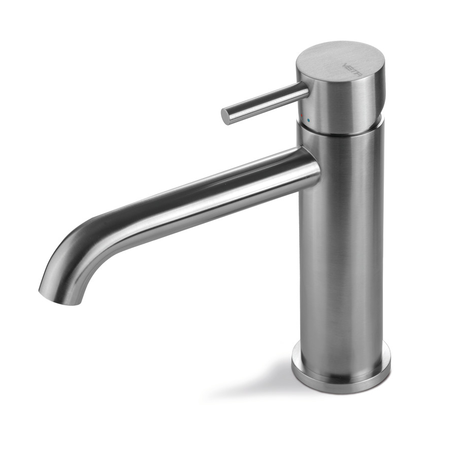 Vema Tiber Basin Mixer - St/Steel