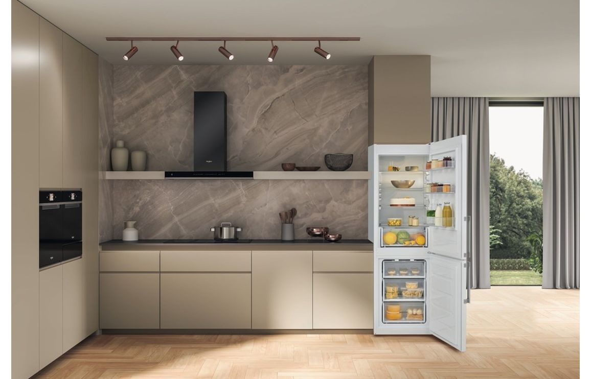 Whirlpool W5 821E W UK F/S 70/30 Fridge Freezer - White - Image 9