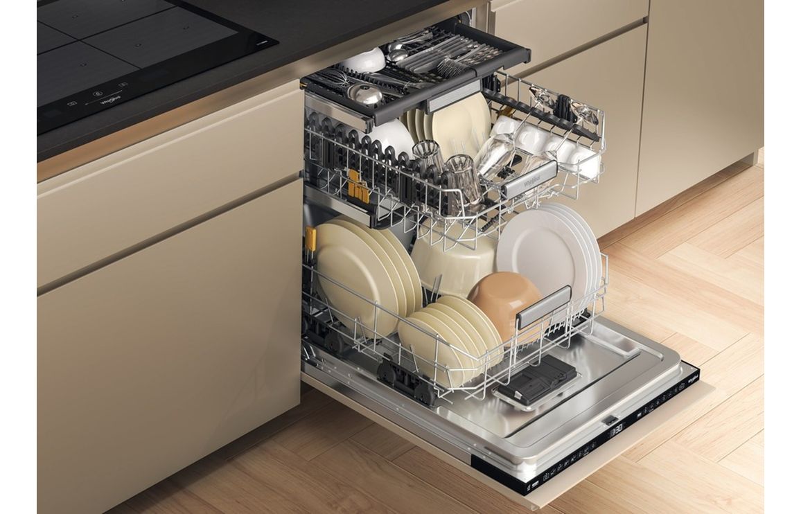 Whirlpool W7I HF60 TUS UK F/I 15 Place Dishwasher - Image 4