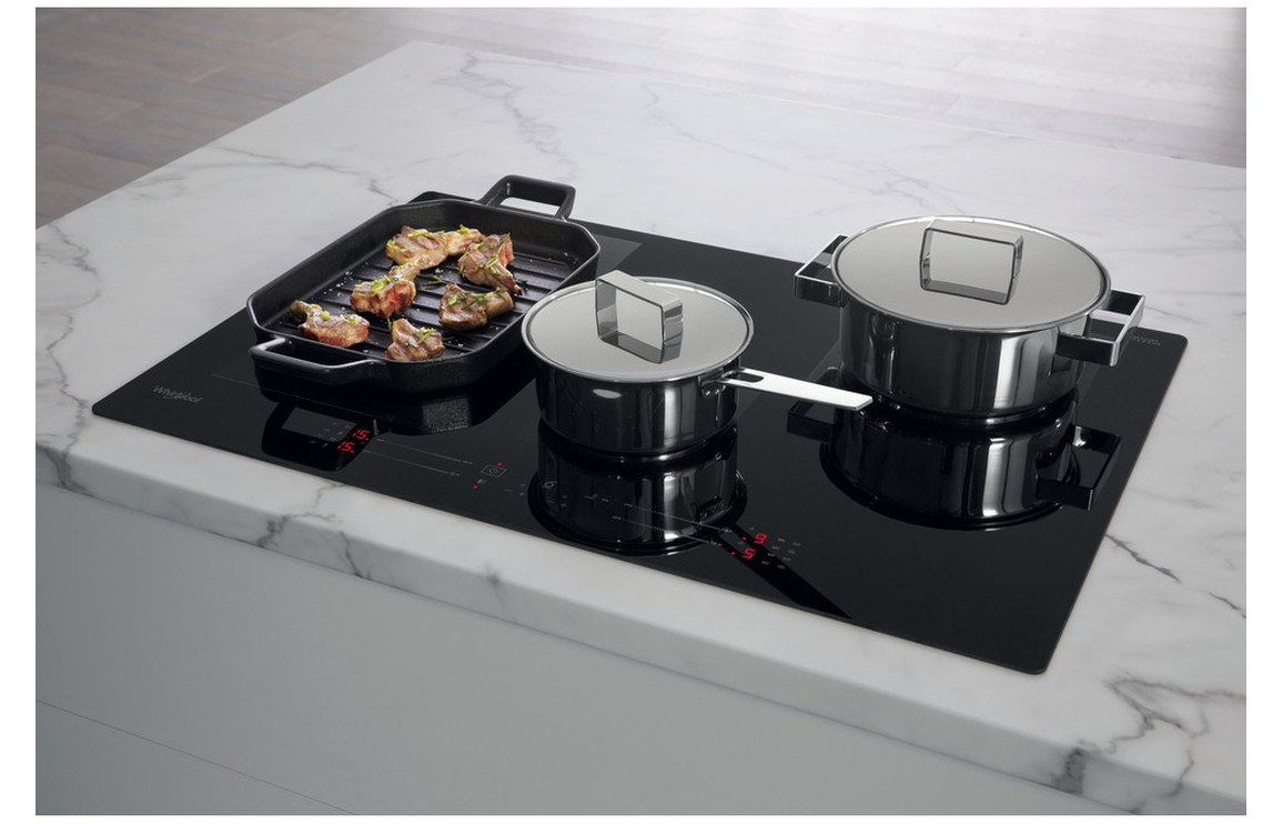 Whirlpool WF S3977 NE 77cm Induction Hob - Black - Image 5