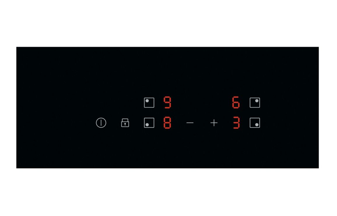 Zanussi ZIBN641K 60cm Induction Hob - Black - Image 2
