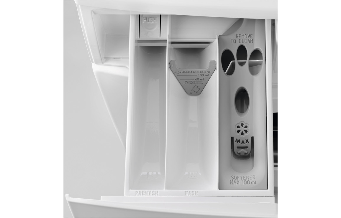 Zanussi ZWD76NB4PW F/S 7/4kg 1600prm Washer Dryer - White - Image 3