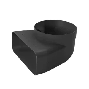 Bosch Flat Round 90° Adaptor Black LBS40012