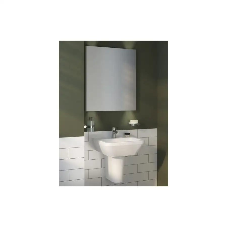 VitrA Compact Basin VTPB1270 Fire Fine Clay with Tap Hole