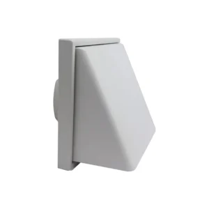 Manrose Cowled Wall Outlet Damper Round LMN006