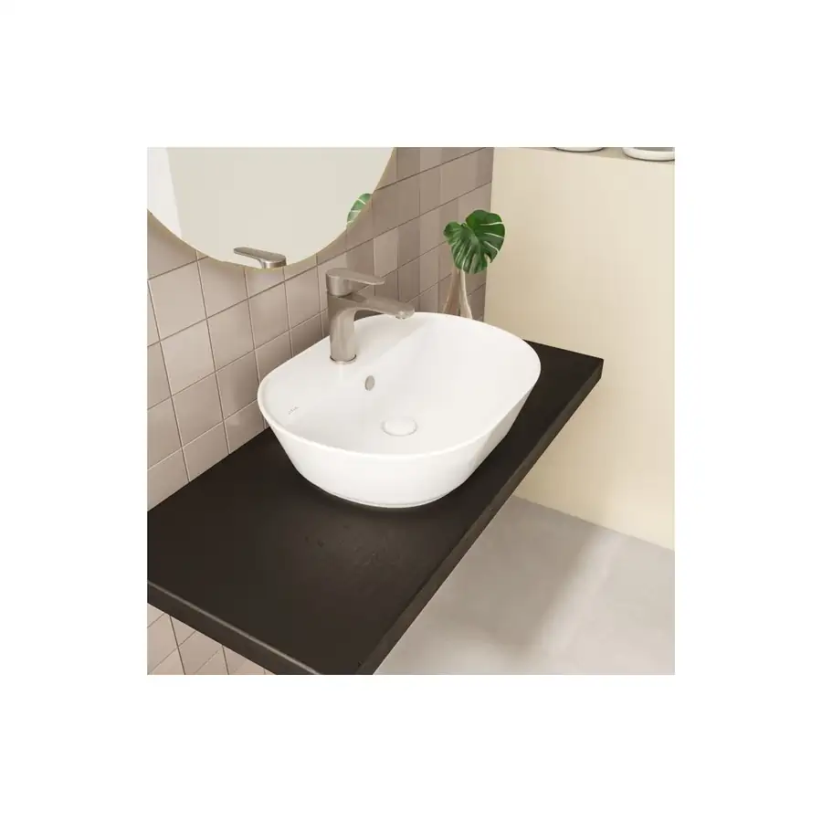 VitrA Overflow basin VTPB0014 White Fire Fine Clay