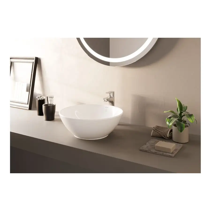 VitrA Basin 430x430mm VTPB0002 White Vitreous China