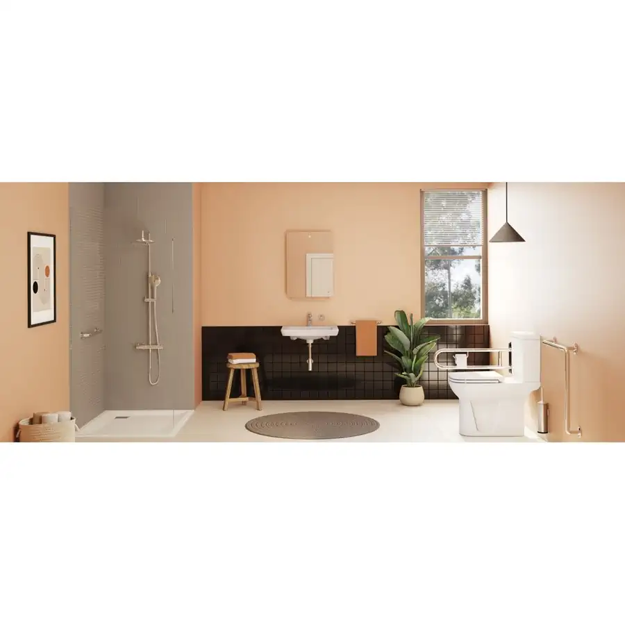 VitrA Basin 600x545mm VTPB1132 White Fire Fine Clay