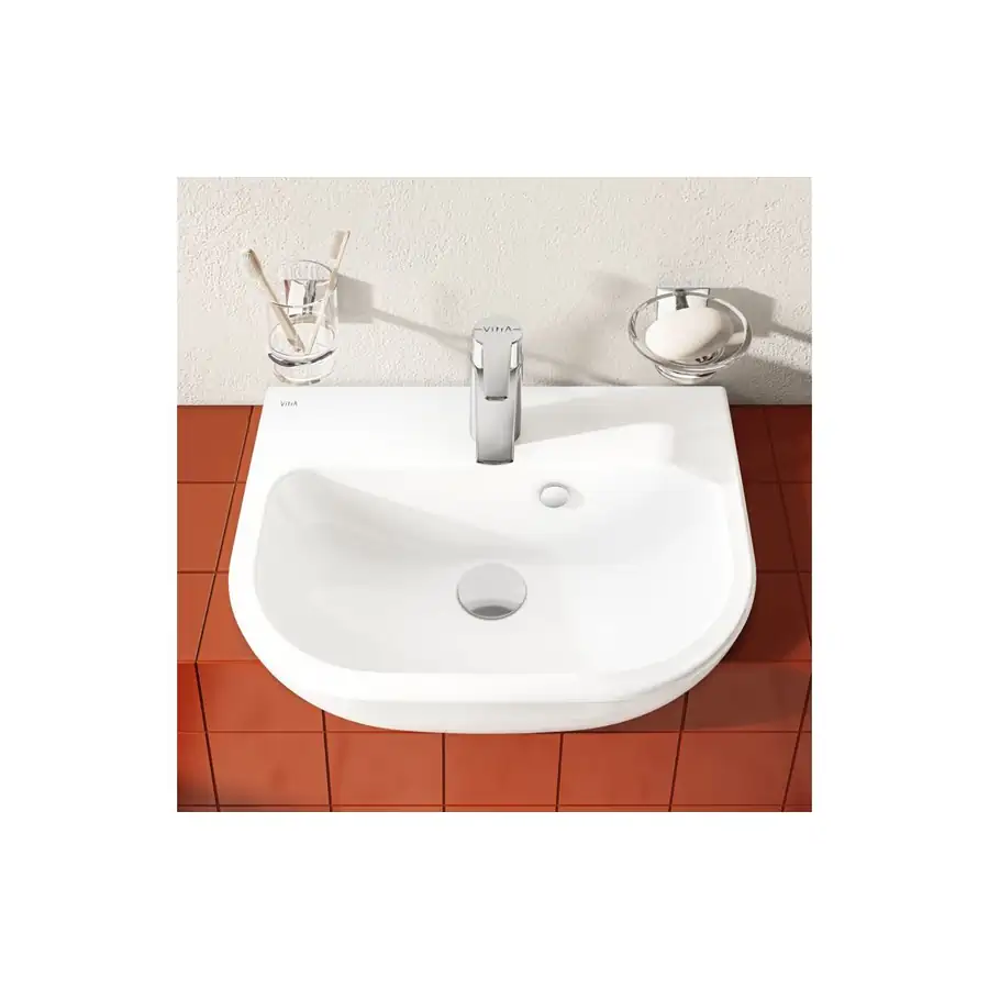 VitrA Semi Recessed Basin VTPB1026 White 165x450x350mm