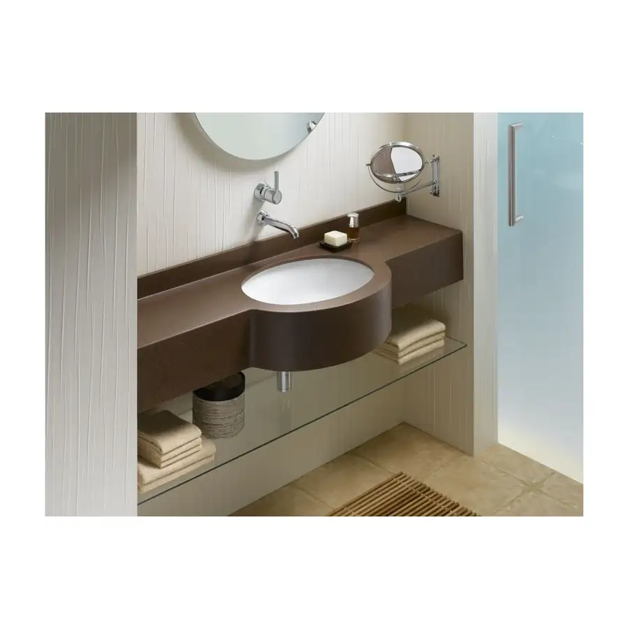 VitrA Undercounter Basin VTPB0006 Zero Tap Hole White