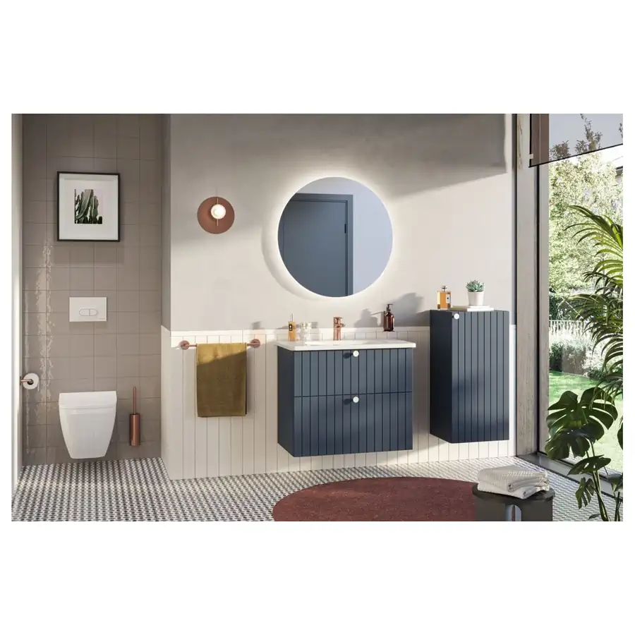 VitrA Vanity Basin VTPB1006 White Fire Fine Clay - 805x470mm
