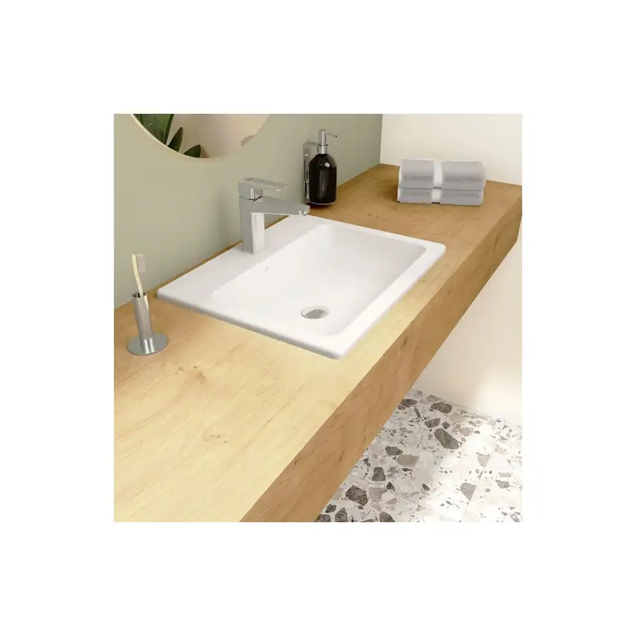 VitrA Vessel Washbowl VTPB1024 White Fire Fine Clay One Tap Hole