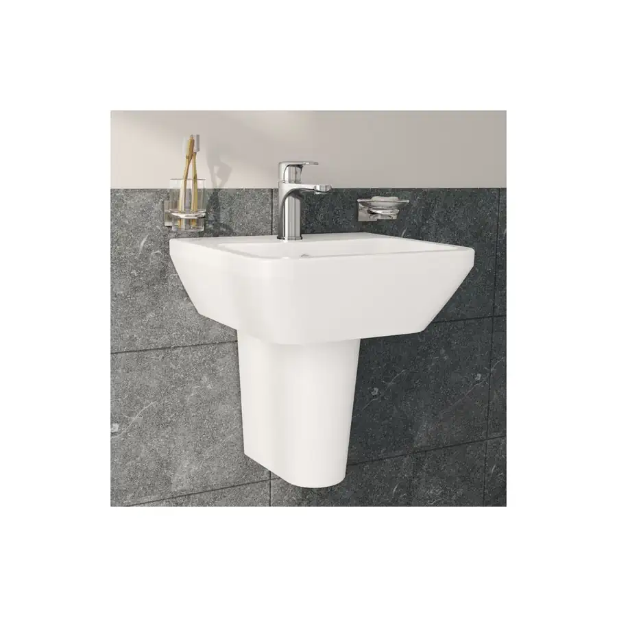 VitrA White Basin VTPB1030 Single Tap Hole