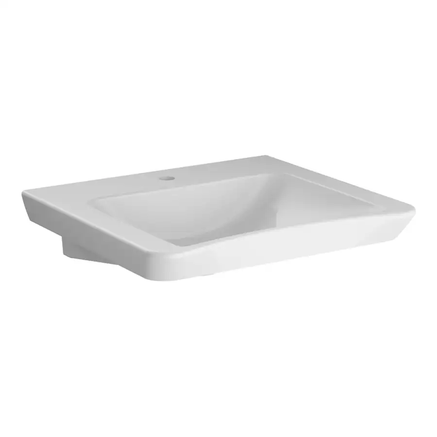 VitrA Basin 600x545mm VTPB1132 White Fire Fine Clay