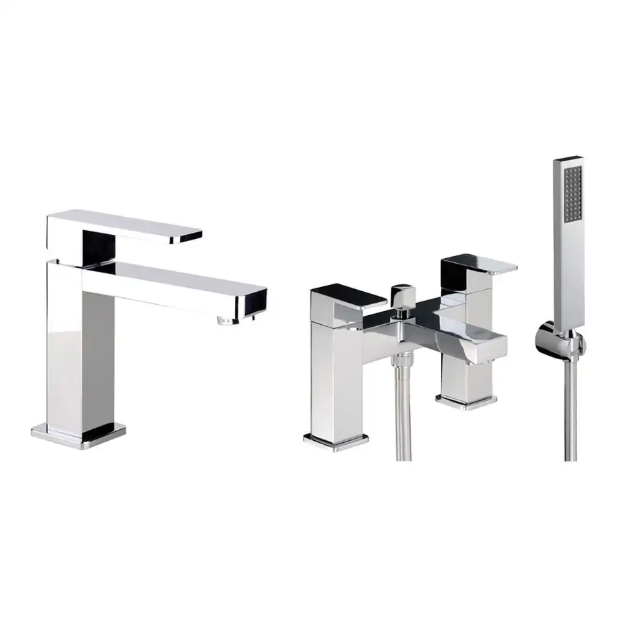 Abode Basin Mixer ABPK0004 Chrome Set