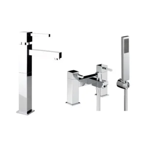 Abode Basin Mixer ABPK0020 Tall Chrome British Designed Sleek